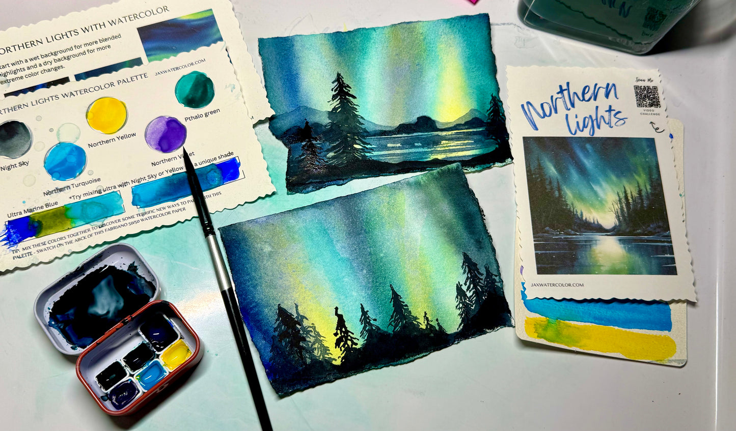 Jax Handmade Honey Pots Watercolors