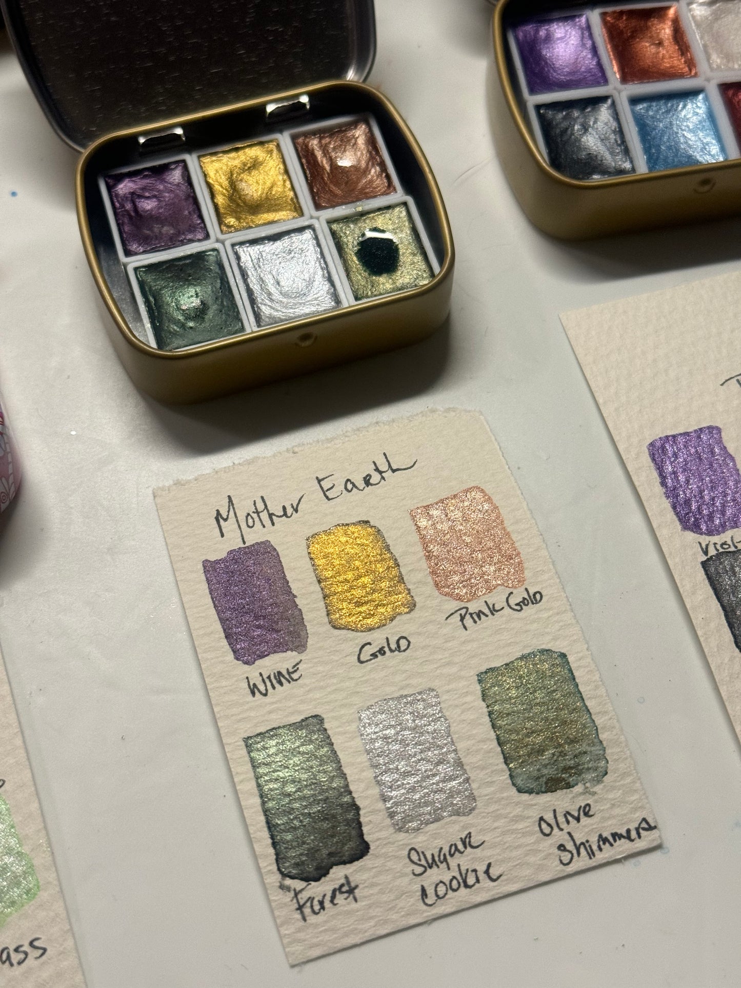 Artist Metallic Watercolor Set of 6