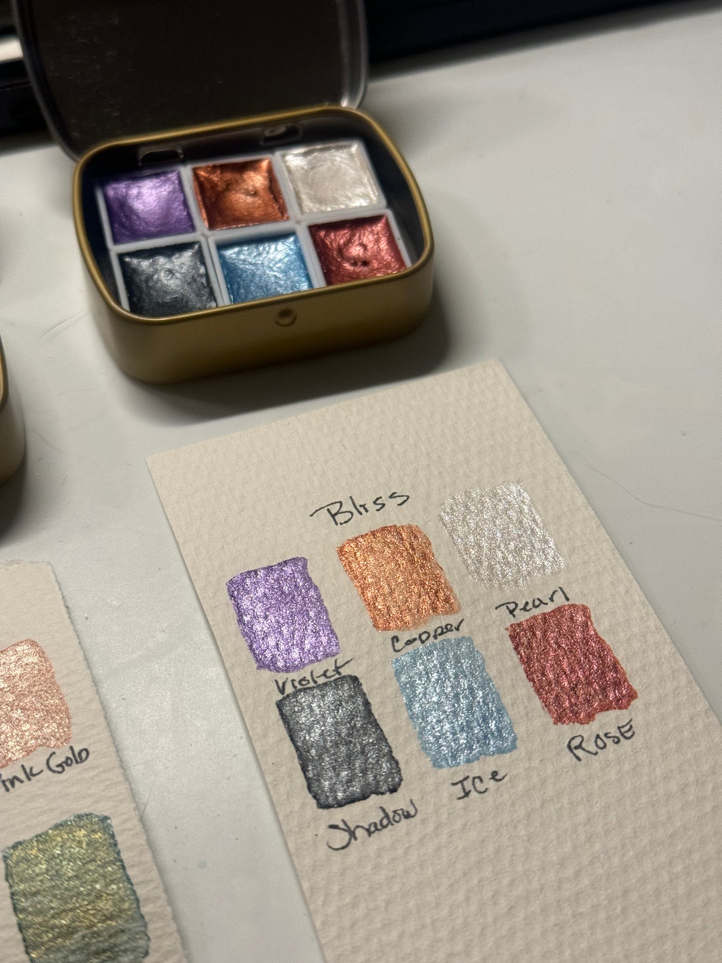 Artist Metallic Watercolor Set of 6