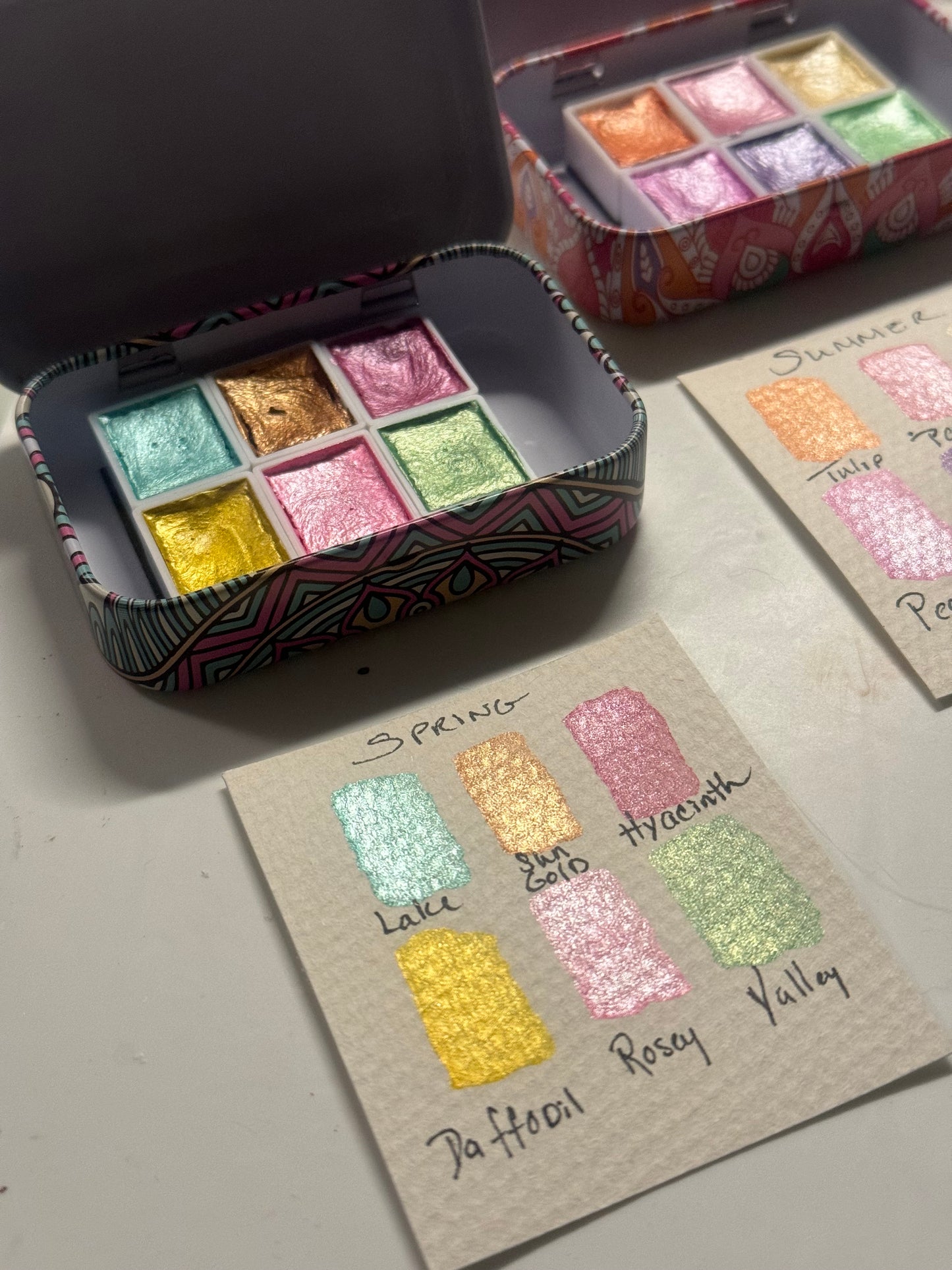 Artist Metallic Watercolor Set of 6