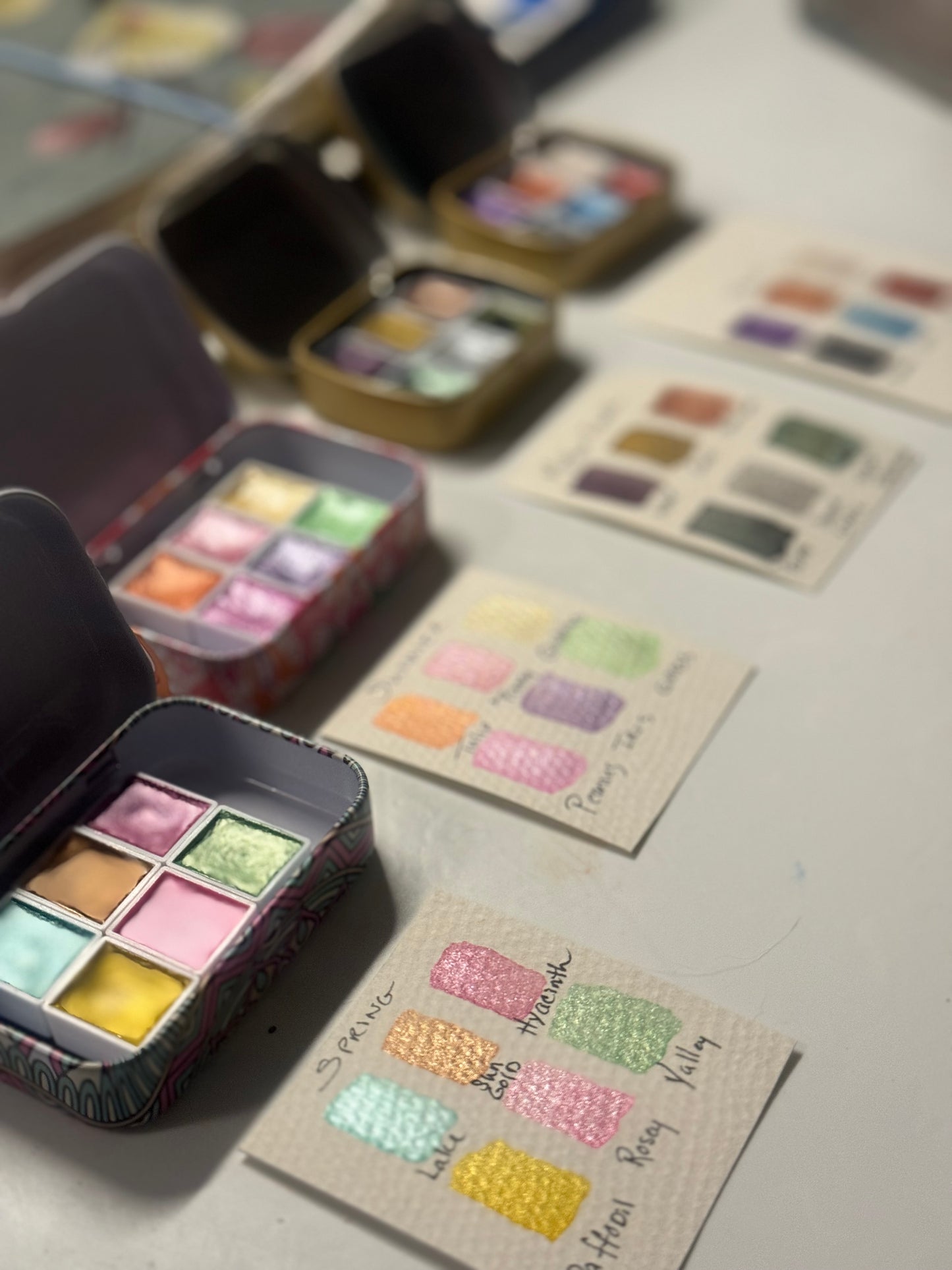 Artist Metallic Watercolor Set of 6