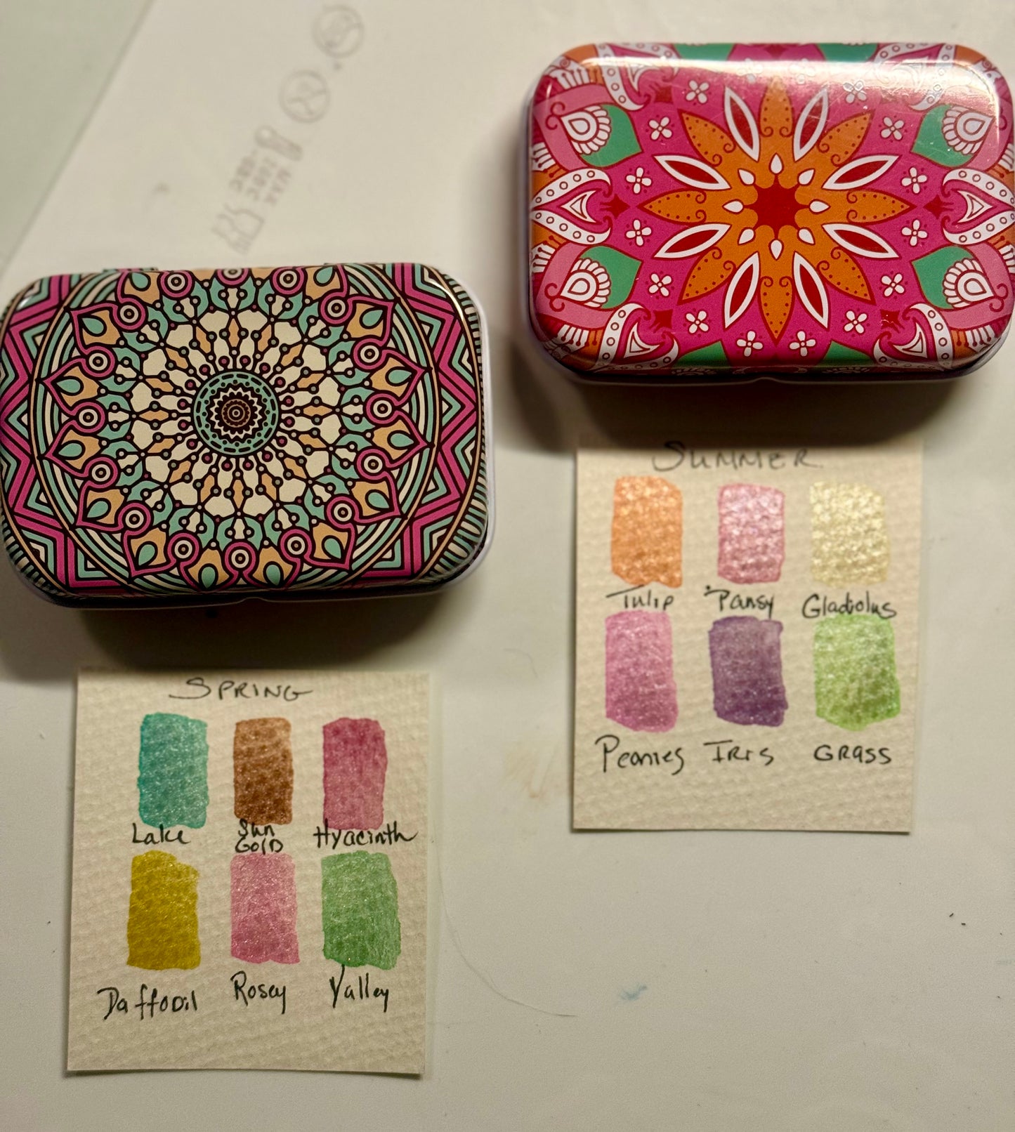 Artist Metallic Watercolor Set of 6