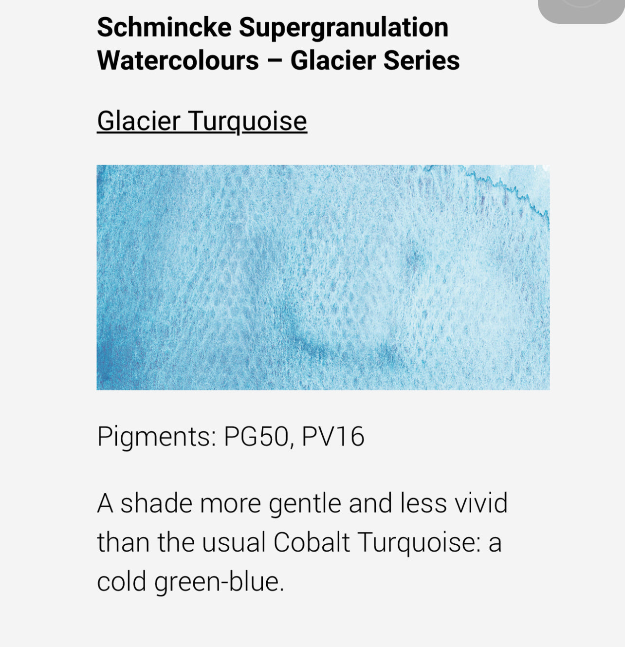 Granulating Watercolor Samplers