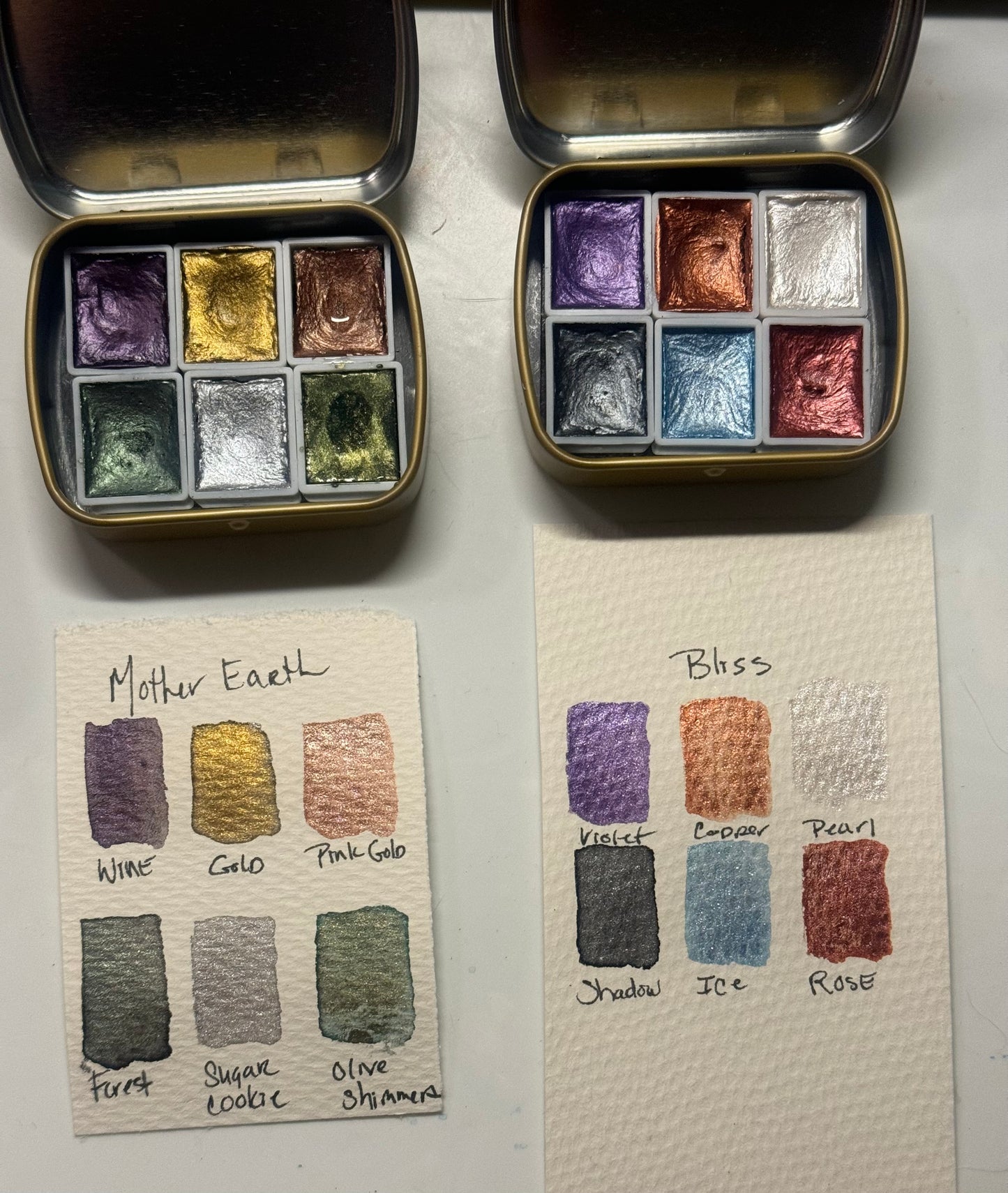Artist Metallic Watercolor Set of 6