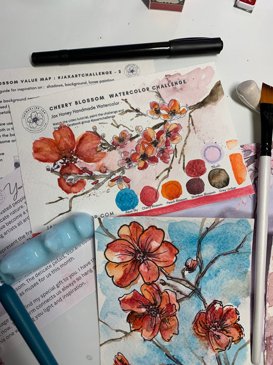 Jax 🌸 Handmade Watercolor Sampler Sets