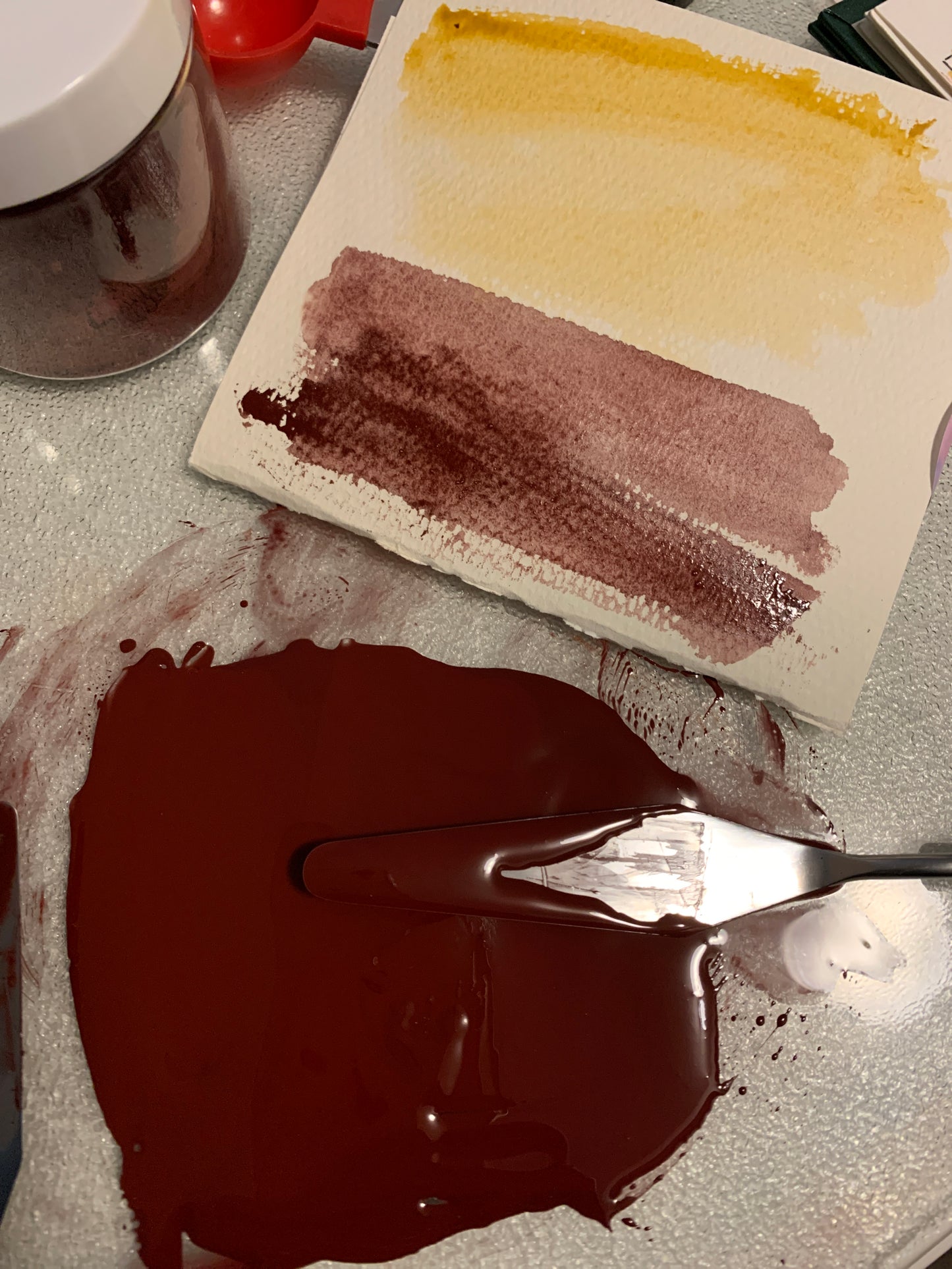 Earth Landscape Watercolor Palette