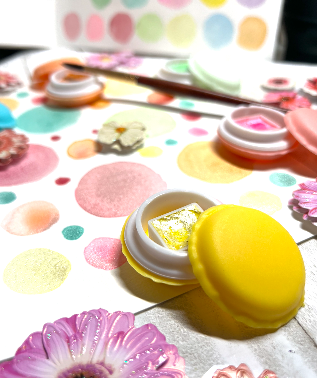 Candy Metallic Macarons Set of 6