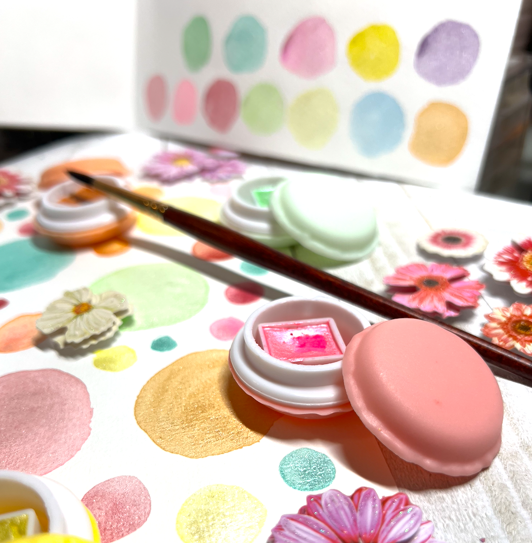 Candy Metallic Macarons Set of 6