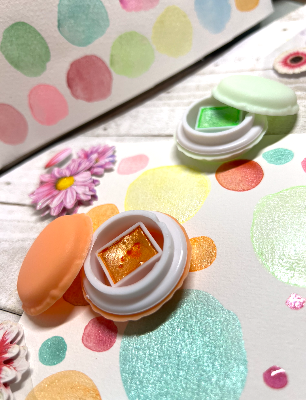 Candy Metallic Macarons Set of 6