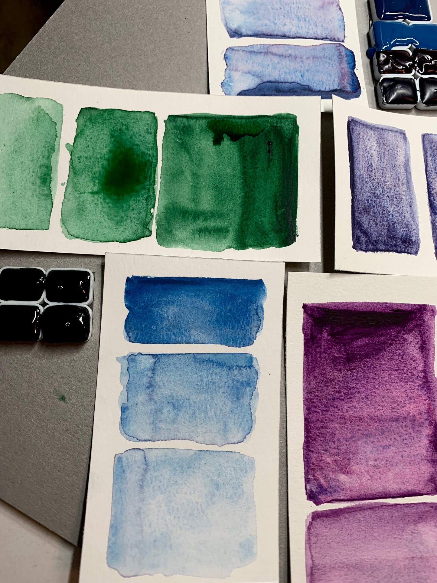 Jax Mystic Set of 5 Handmade Watercolors