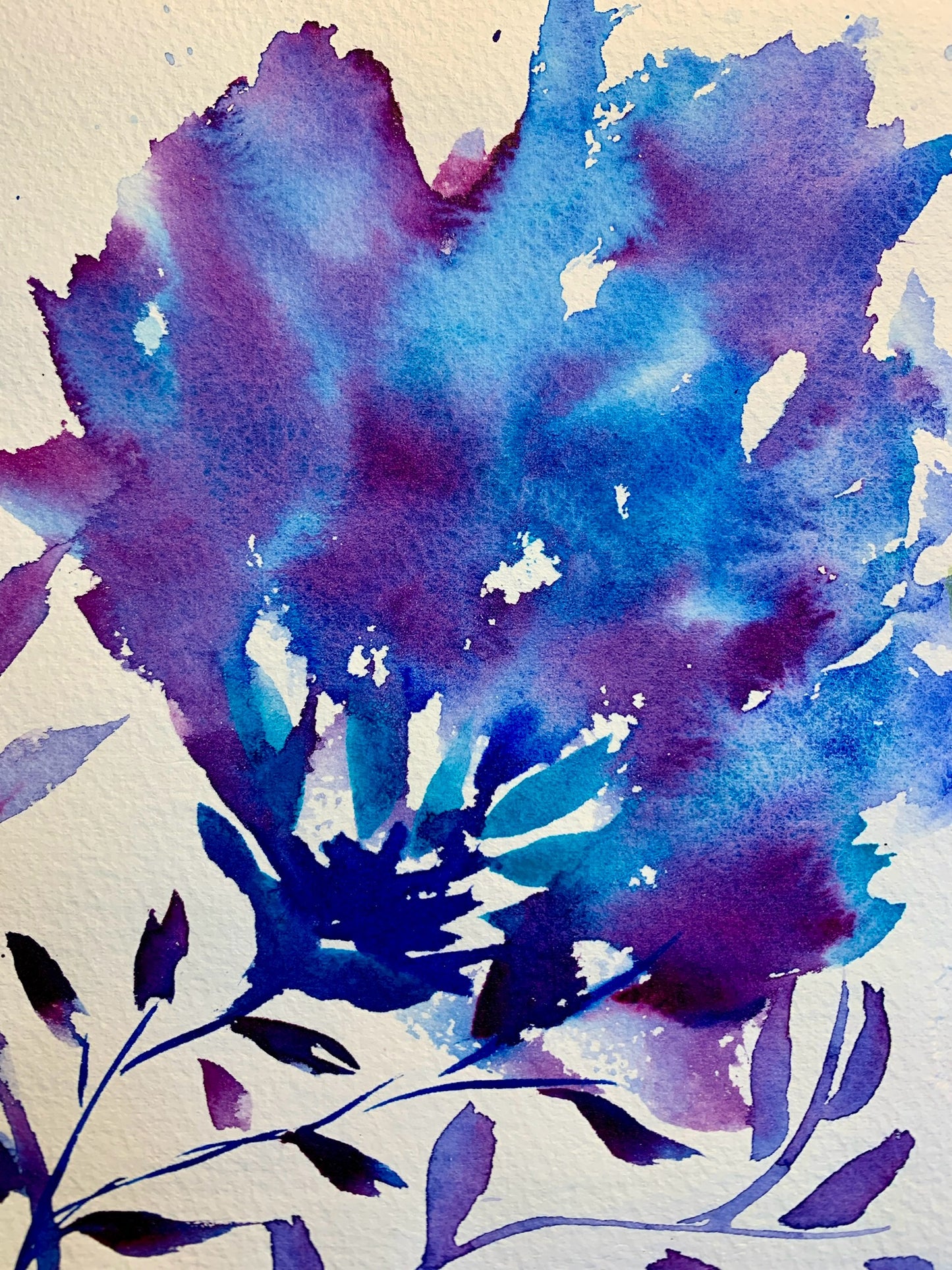 Botanical Mixing Watercolor Palette