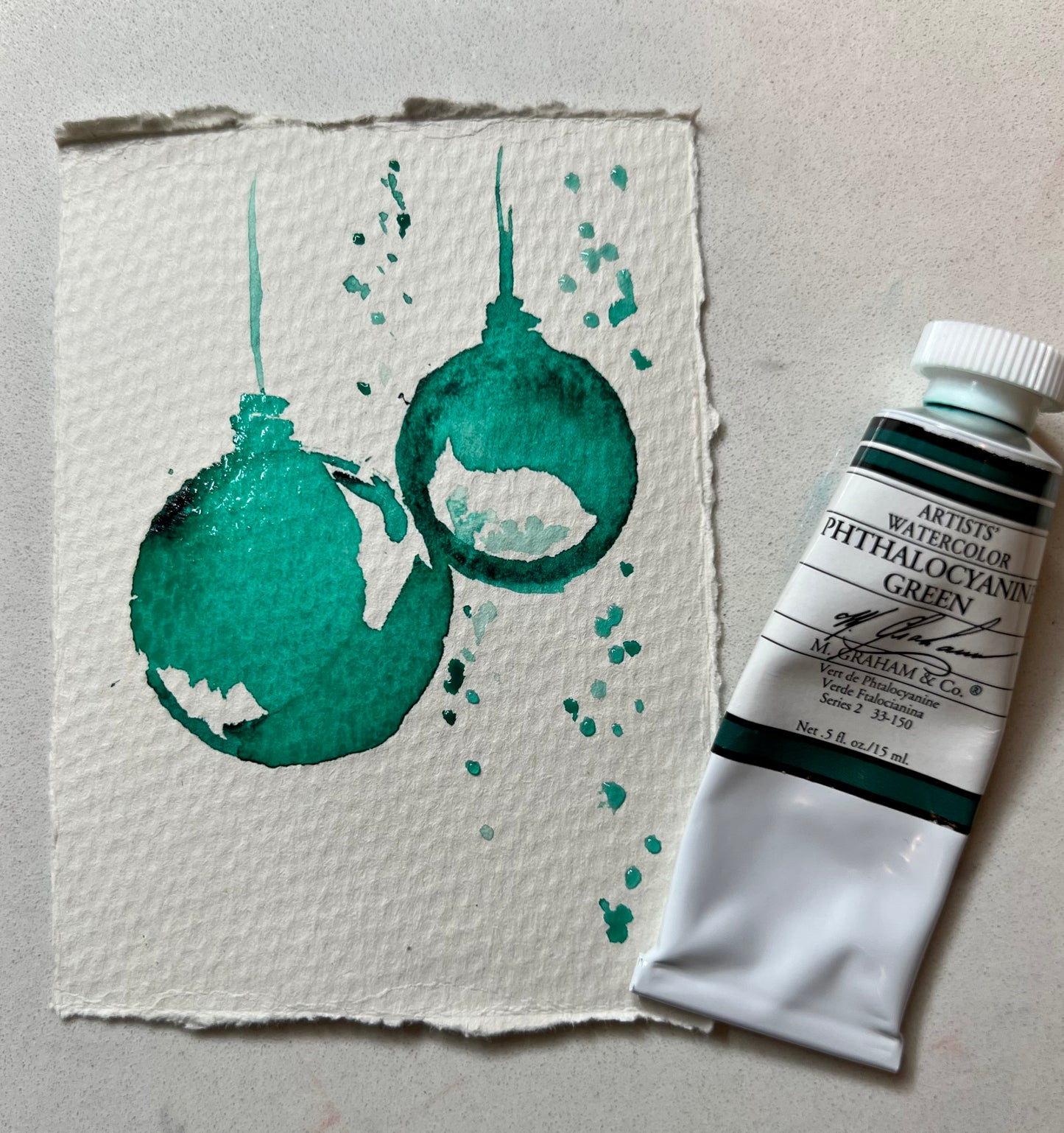 Deckle Edge Fine Watercolor Paper Cards 160 gsm