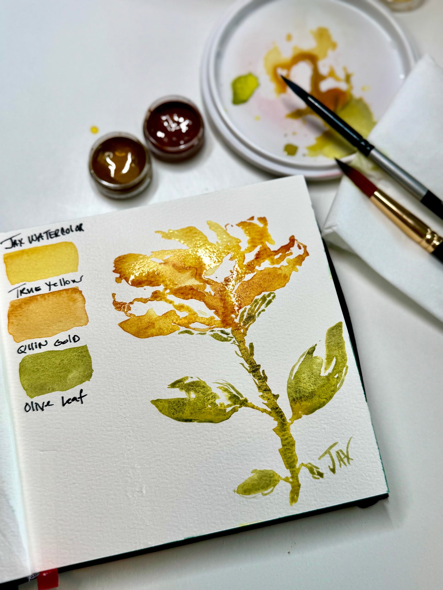 Jax Handmade Honey Pots Watercolors