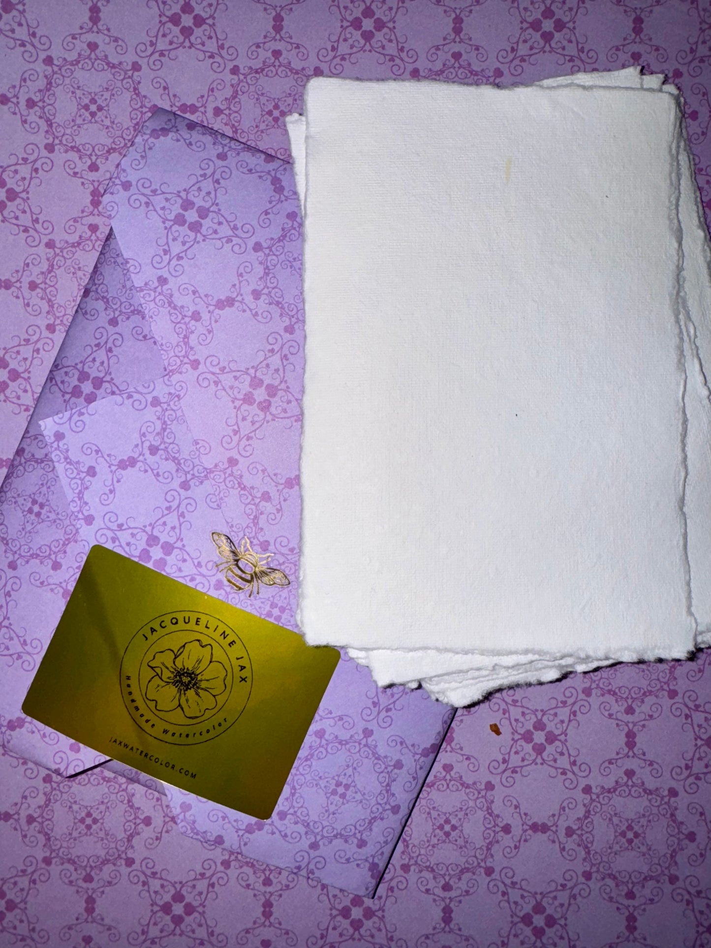 Handmade Deckle Edge Fine Grade 100% Cotton Watercolor Paper 160 gsm