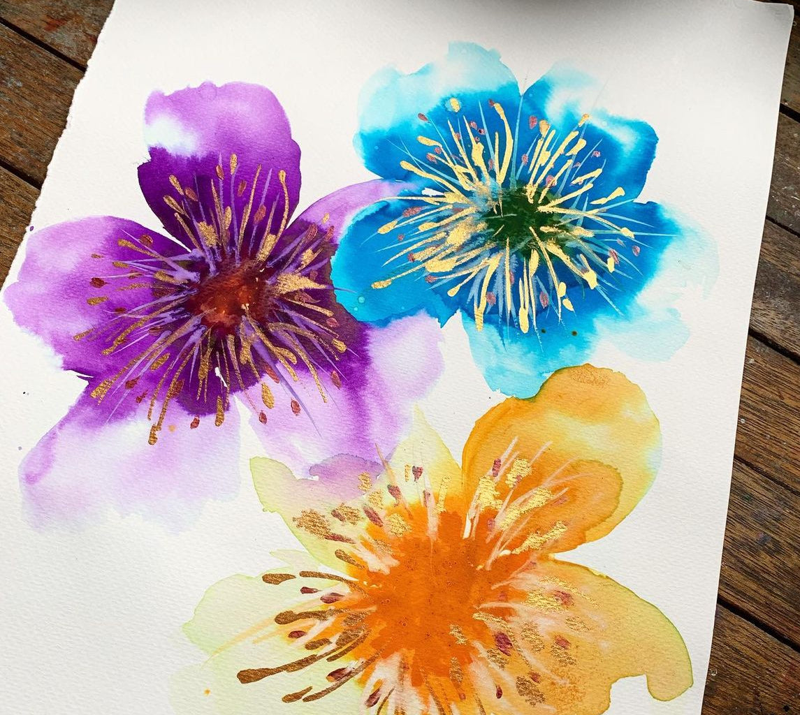 Jax Handmade Metallics Watercolor