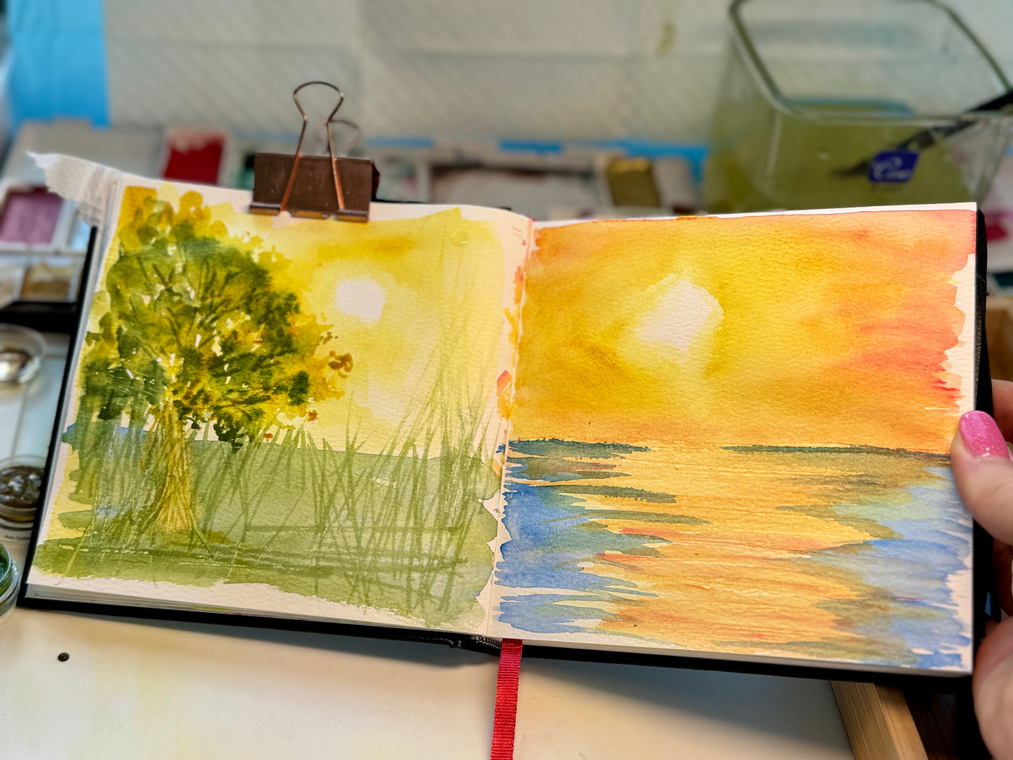 Jax Handmade Honey Pots Watercolors