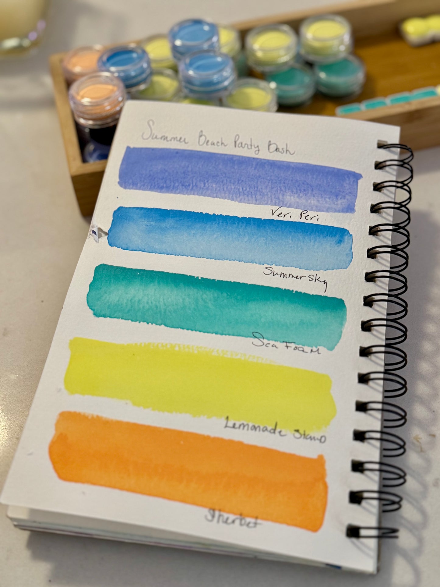 Jax Handmade Honey Pots Watercolors