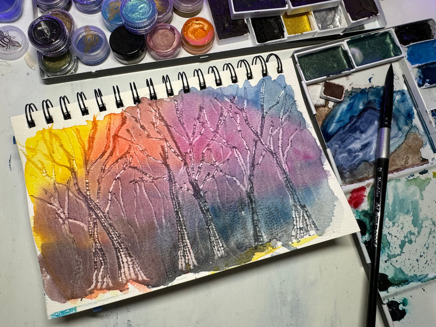 Original Artist Watercolor Sketches