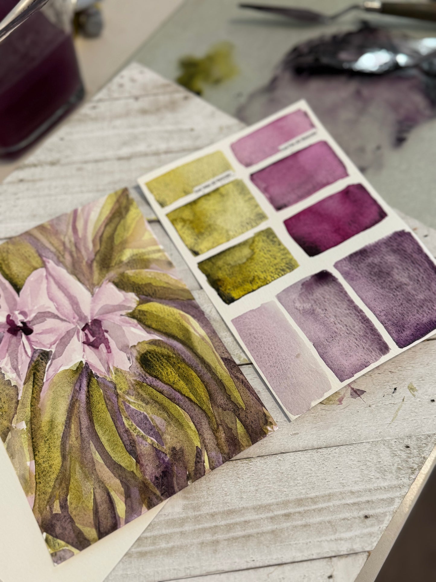 Jax Handmade Honey Pots Watercolors