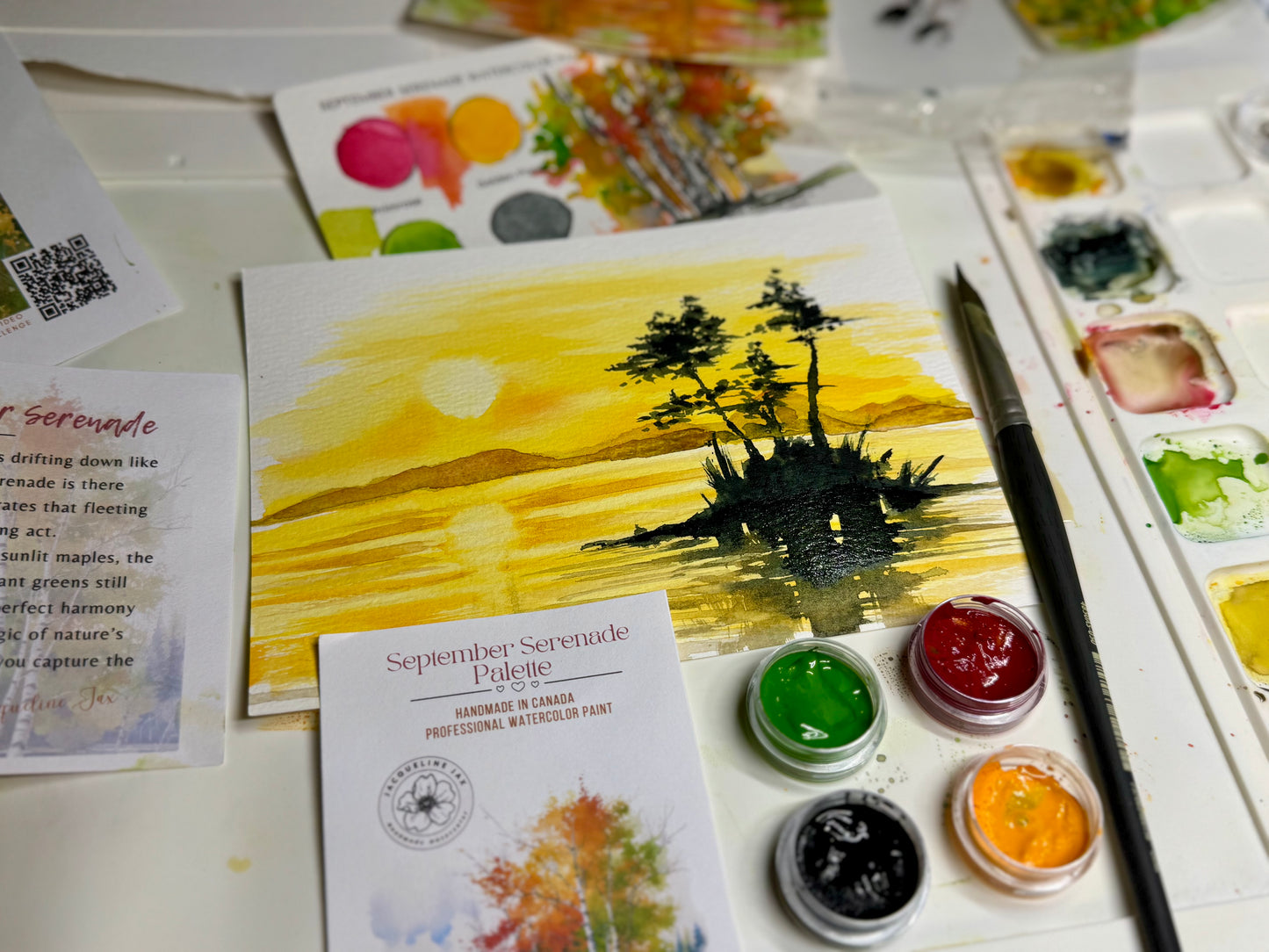 Original Artist Watercolor Sketches