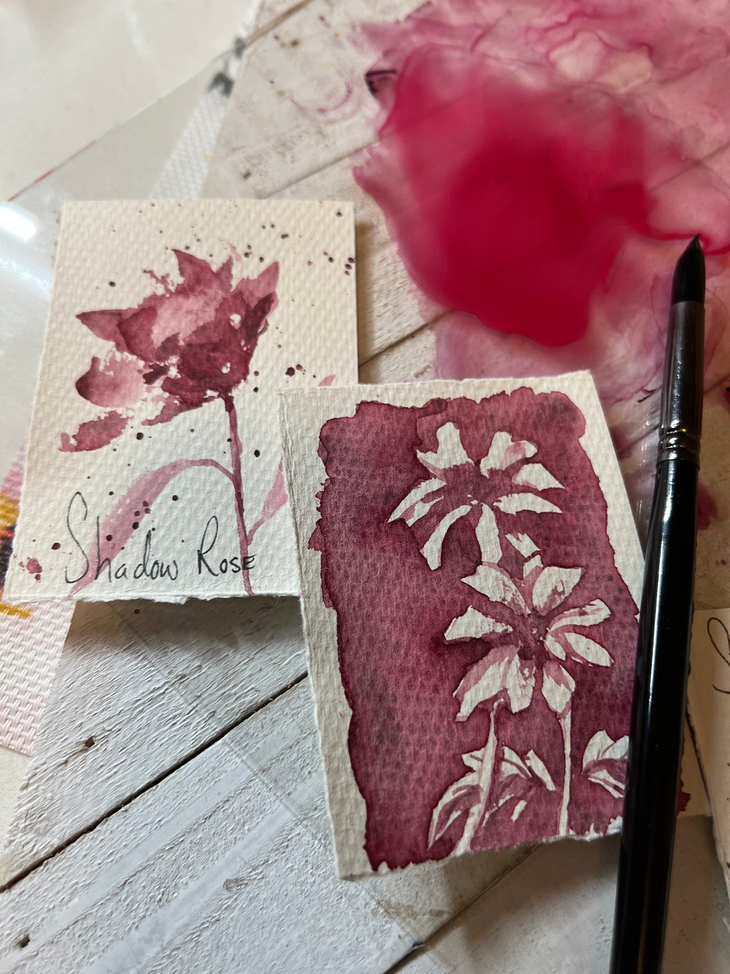 Deckle Edge Fine Watercolor Paper Cards 160 gsm