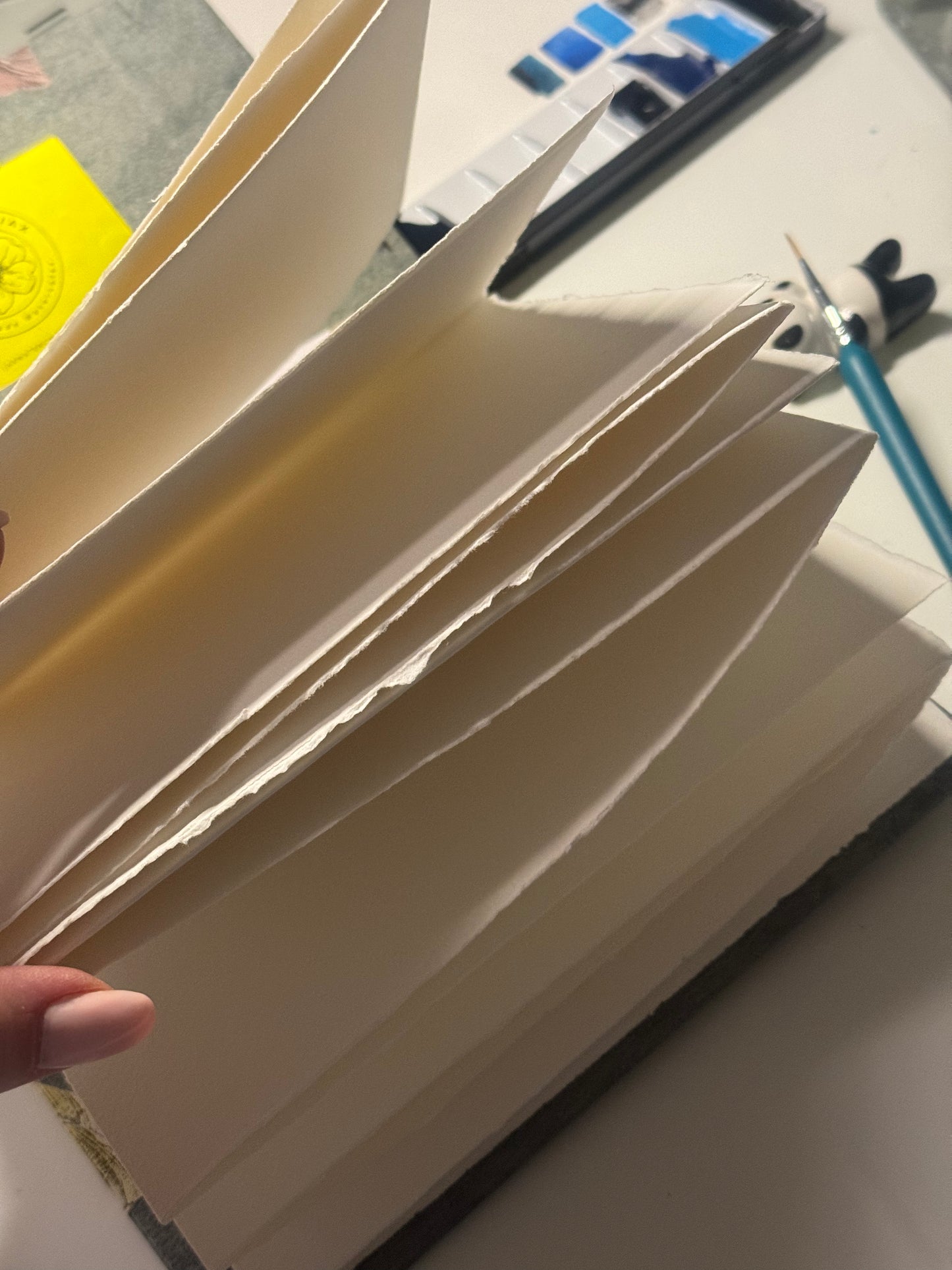 Accordion Sketchbook 100% Cotton Fabriano Artistico