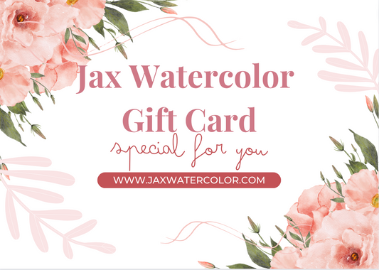 Jax Watercolor Gift Card
