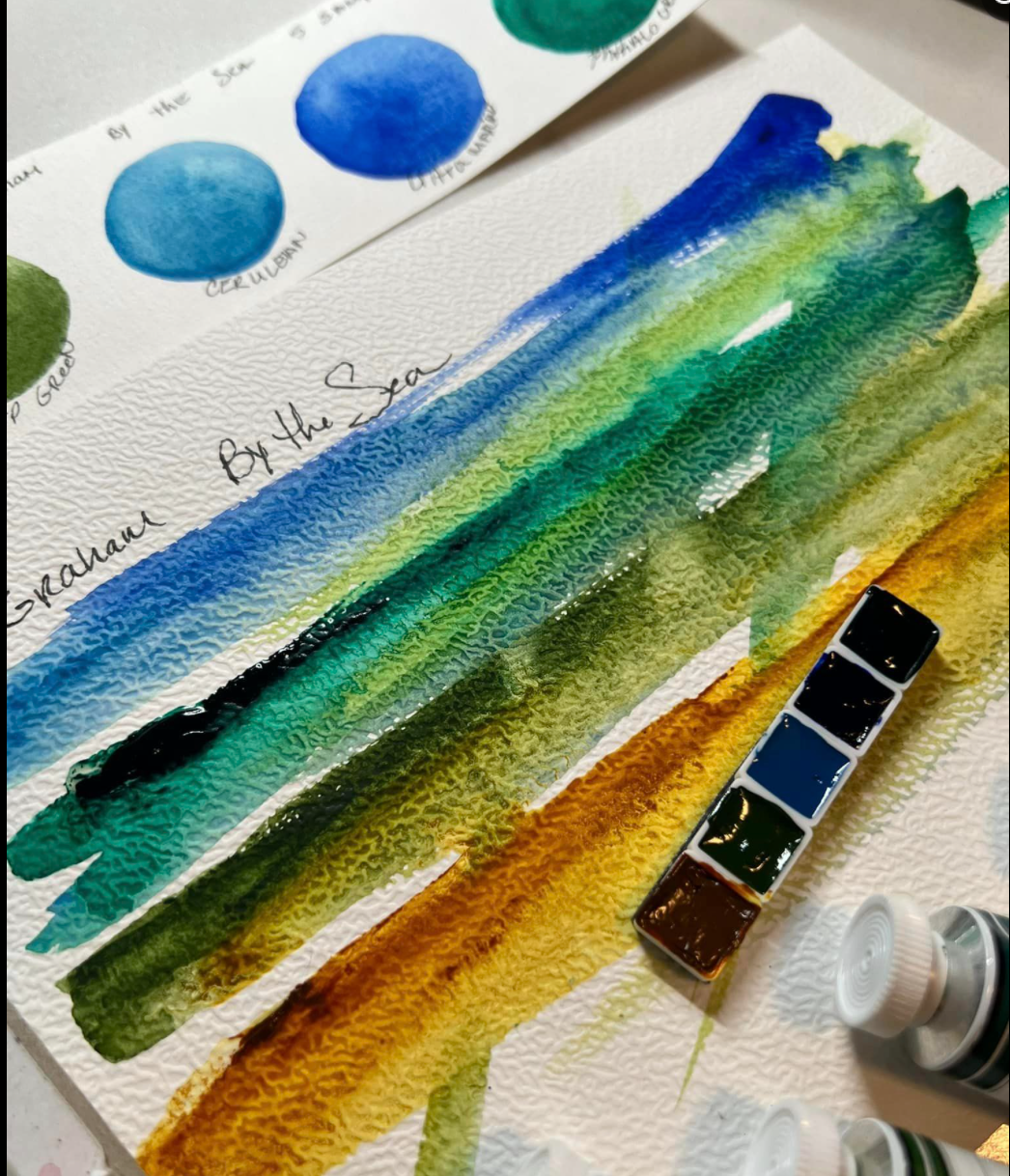 M Graham 5 SeaScape Sampler Watercolor Set