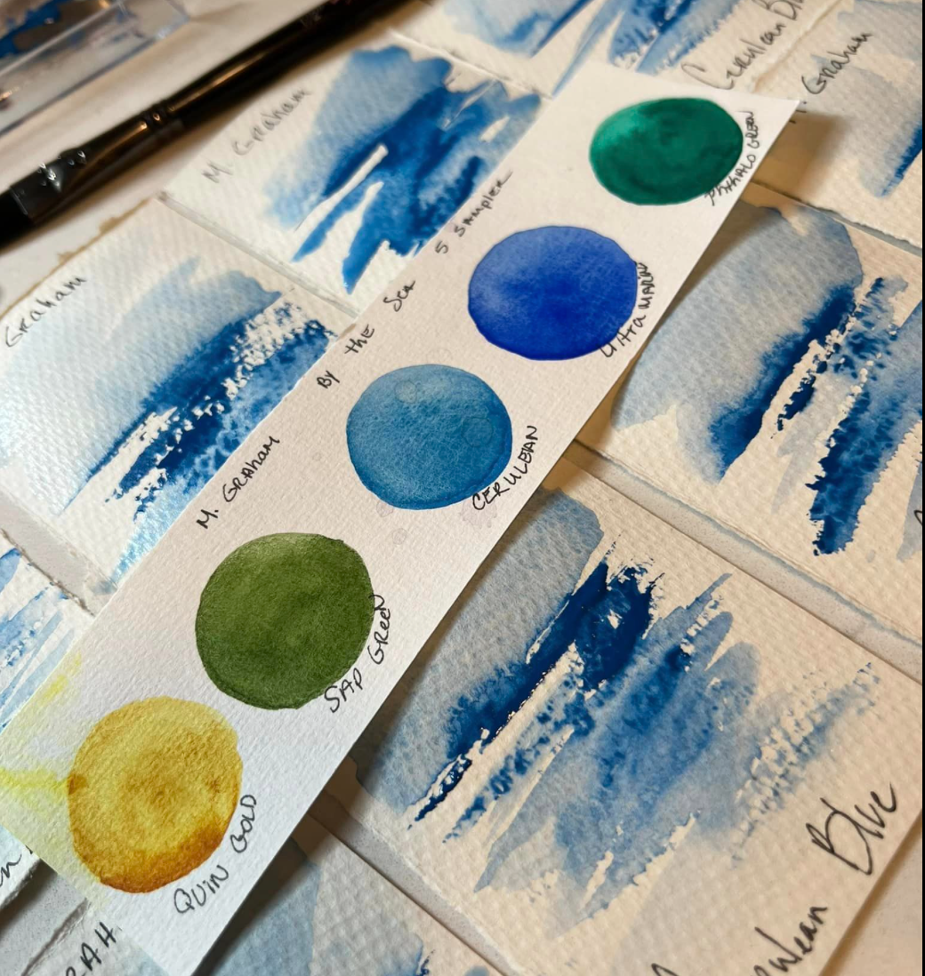 M Graham 5 SeaScape Sampler Watercolor Set