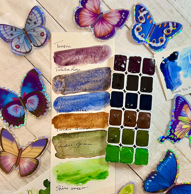 Mini Travel Paint Sets