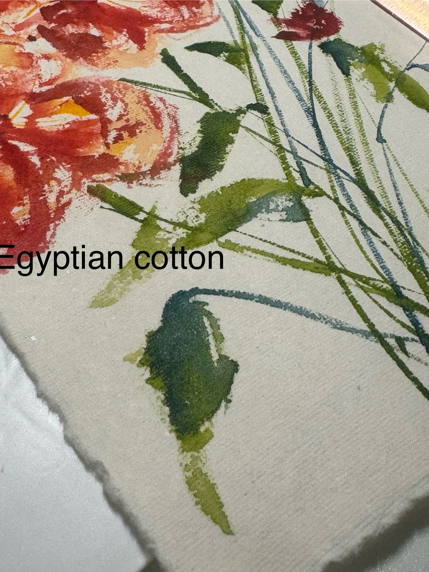 Handmade Deckle Edge Fine 100% Cotton Watercolor Paper 150 gsm