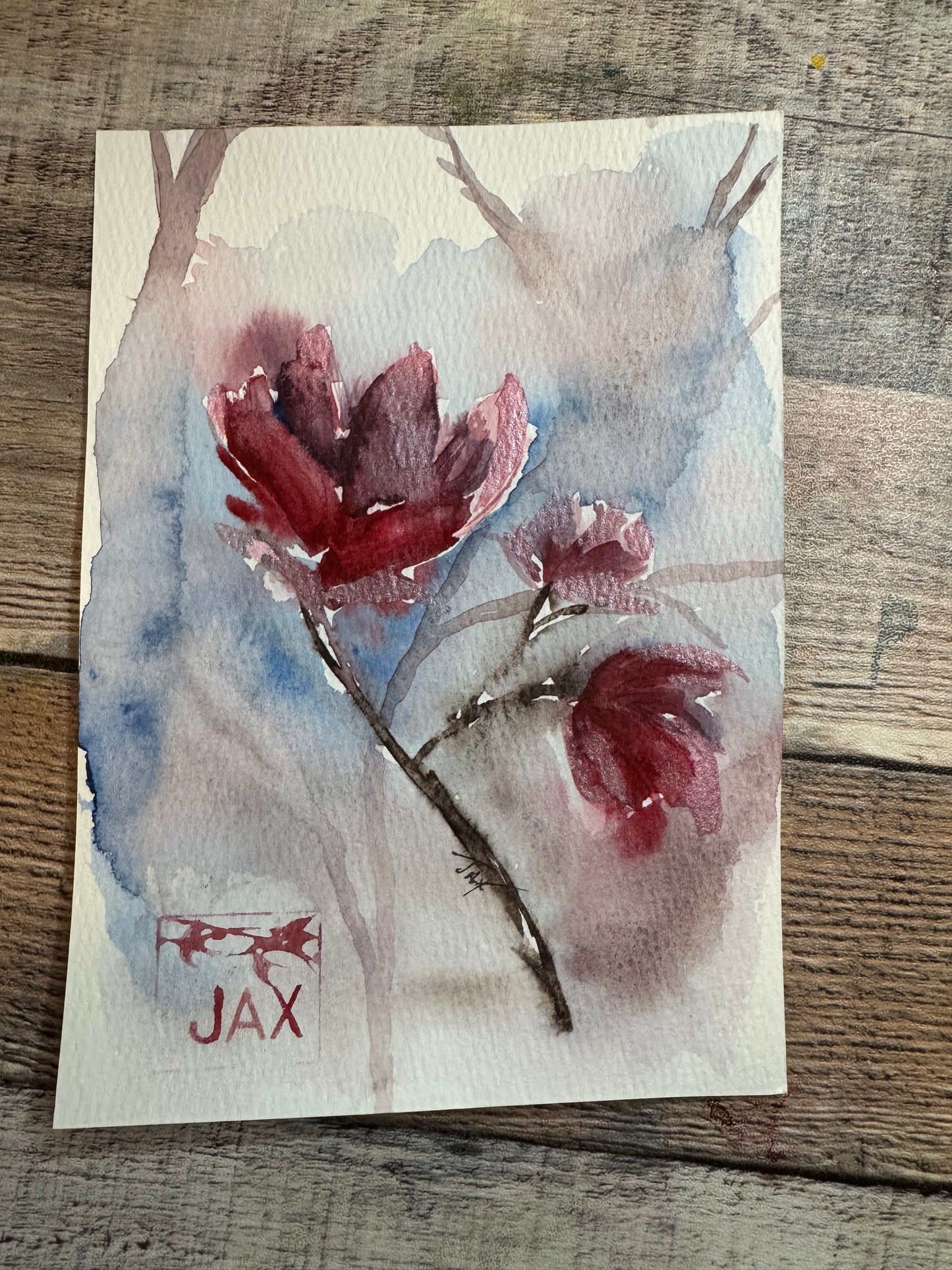 Original Artist Watercolor Sketches