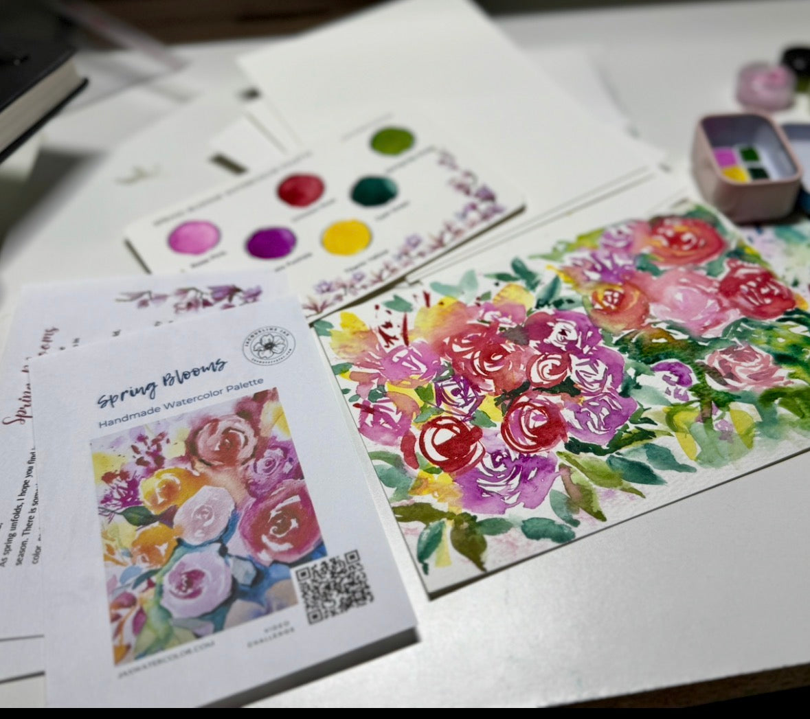 Spring Watercolor Sets