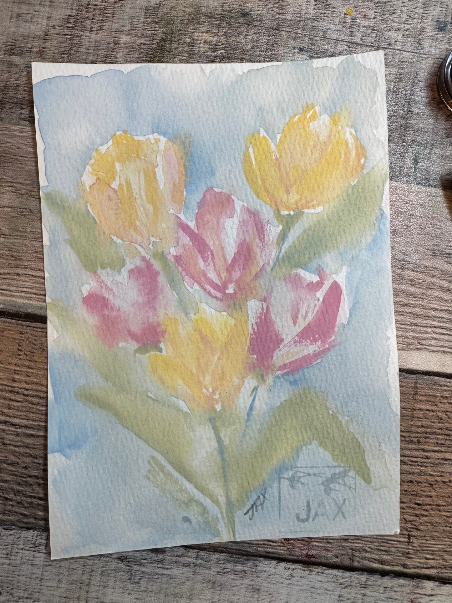 Original Artist Watercolor Sketches