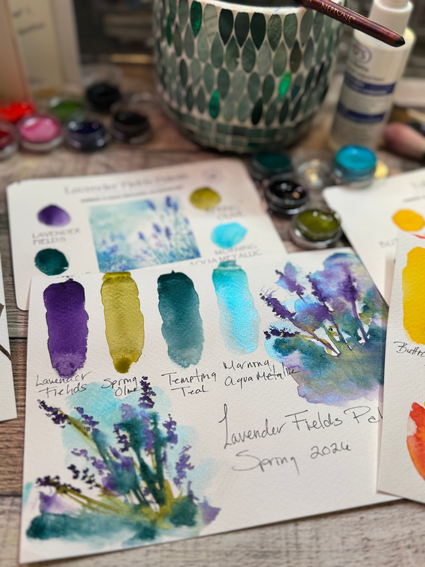 Spring Watercolor Sets