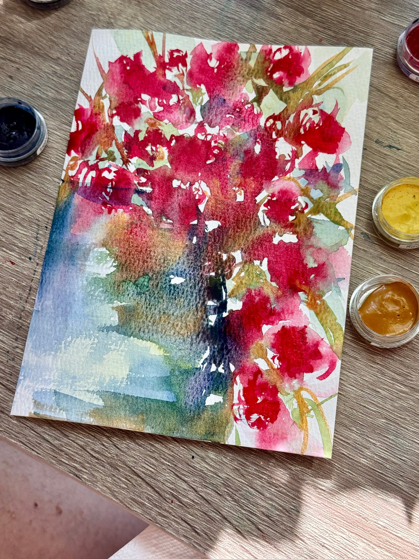 Original Art Artist Watercolor Sketches