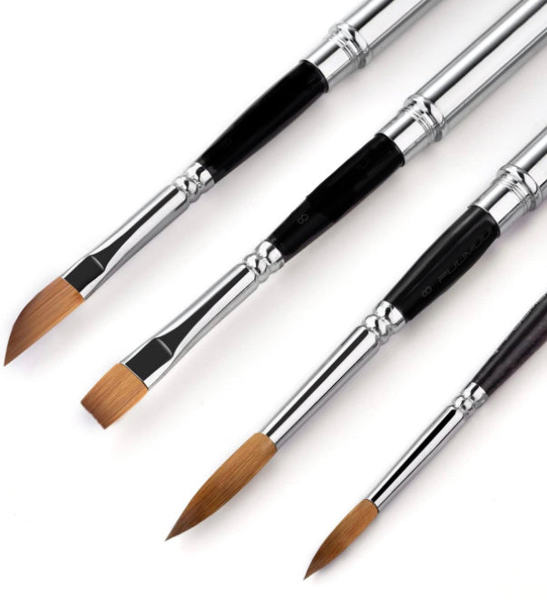 Sable Watercolor Brushes