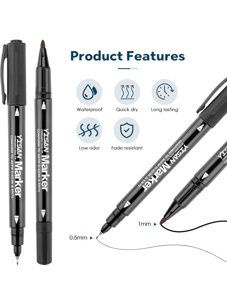 Waterproof sketching ink Pen