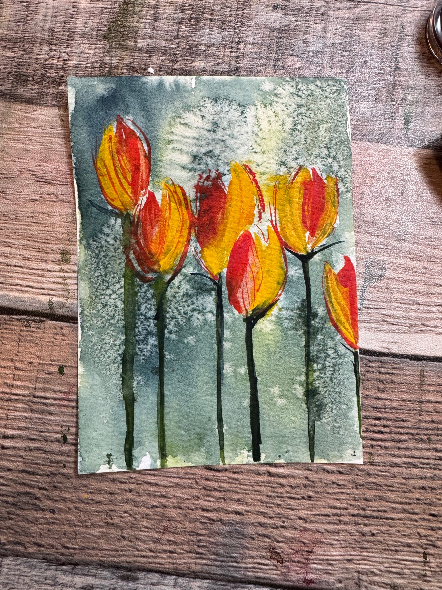 Original Artist Watercolor Sketches