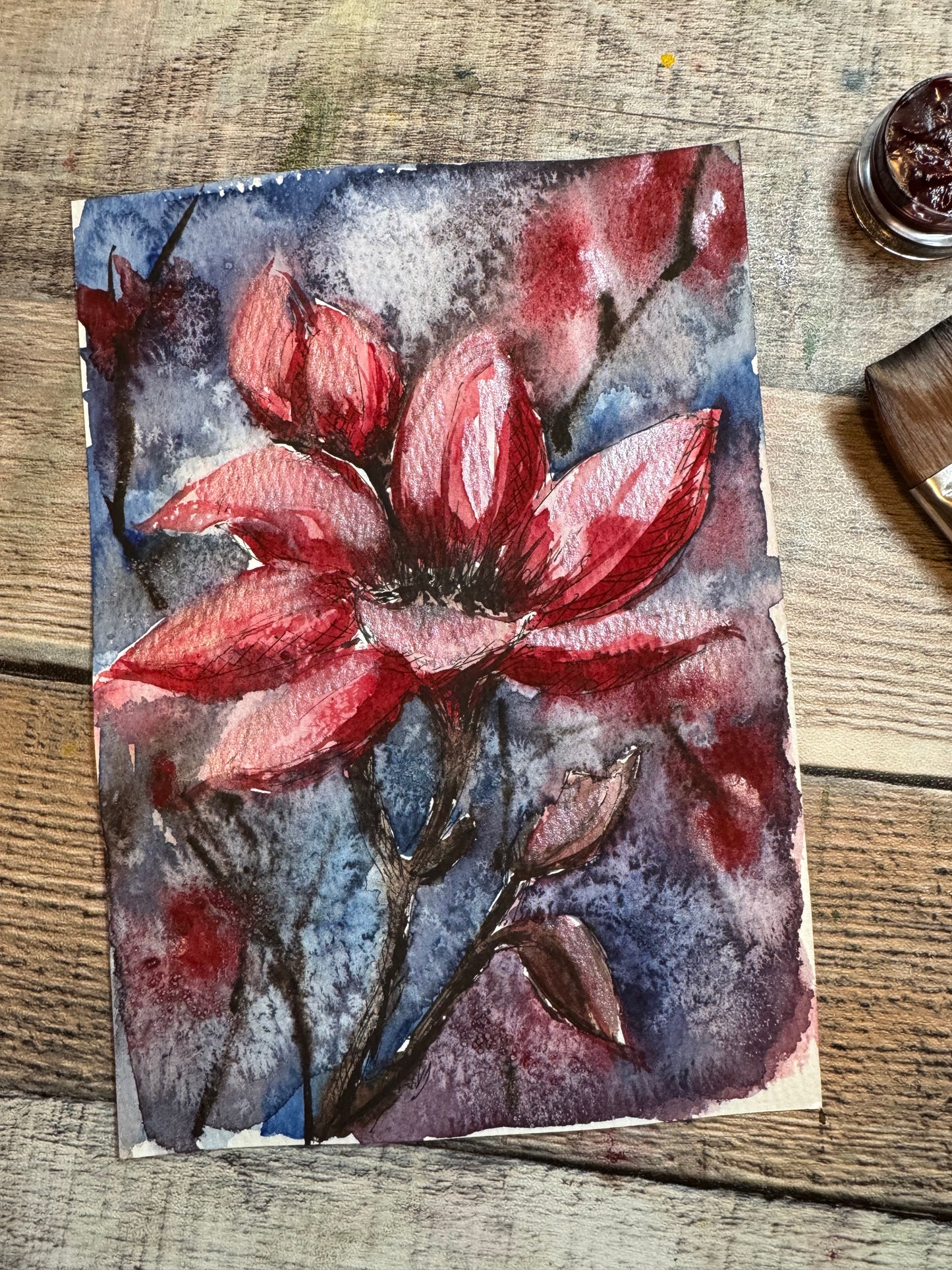 Original Artist Watercolor Sketches