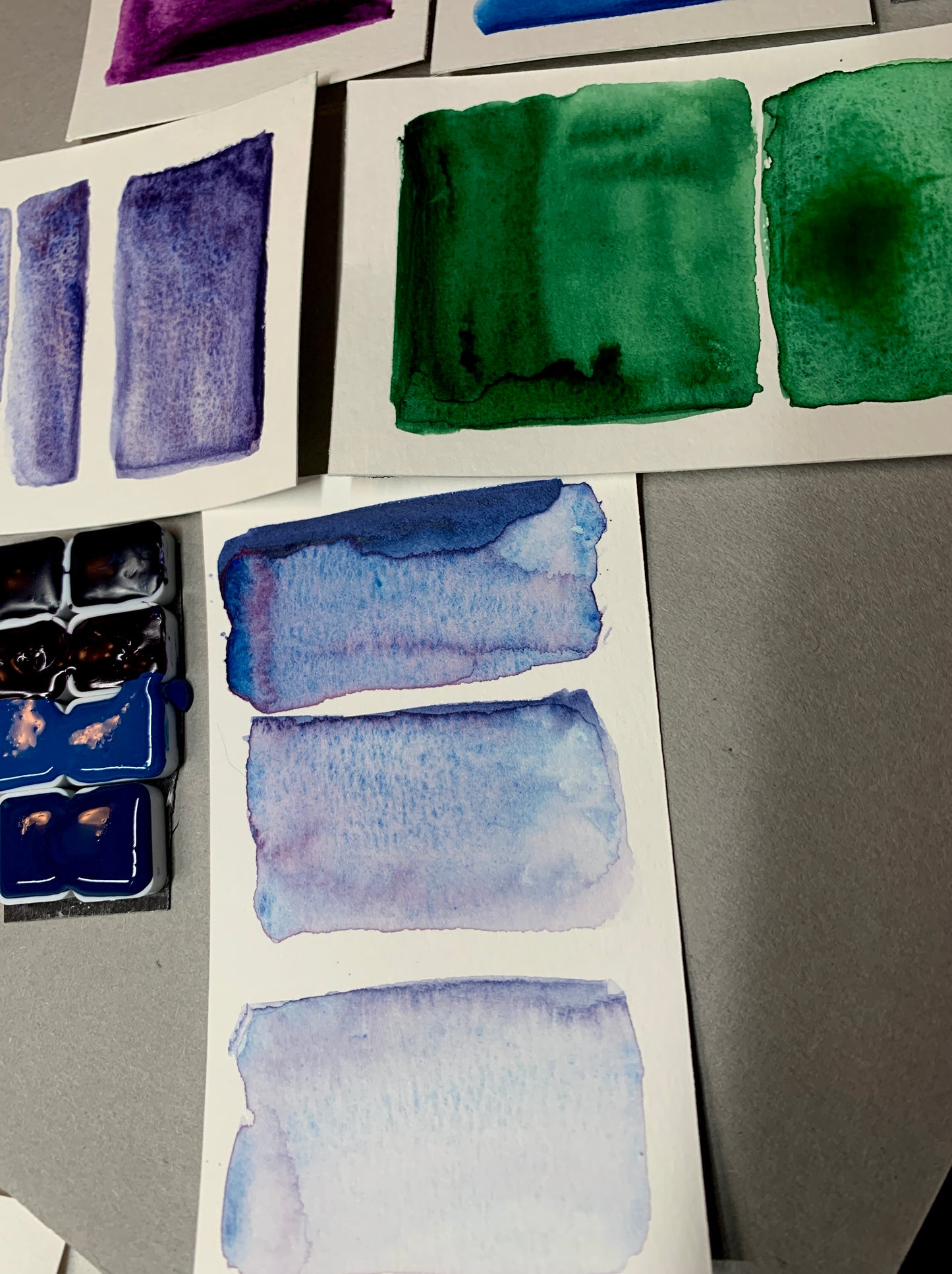 Jax Mystic Set of 5 Handmade Watercolors