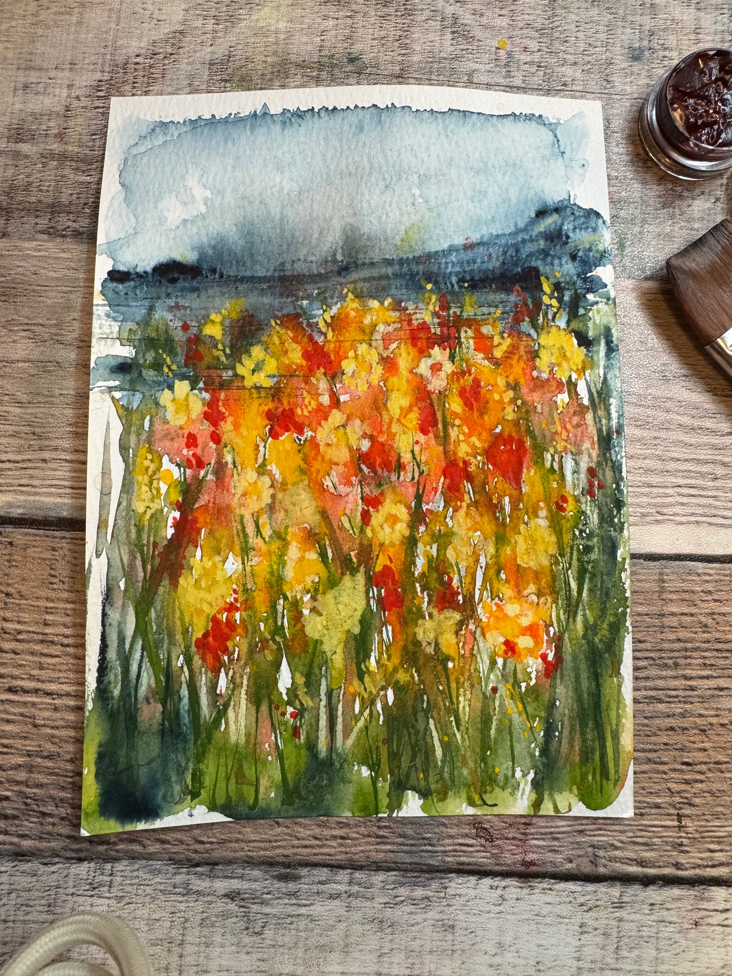 Original Artist Watercolor Sketches