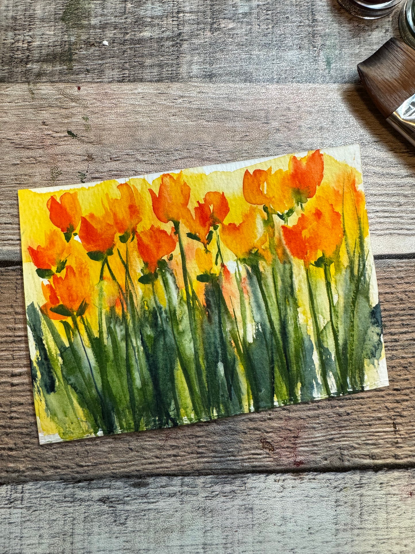 Original Artist Watercolor Sketches