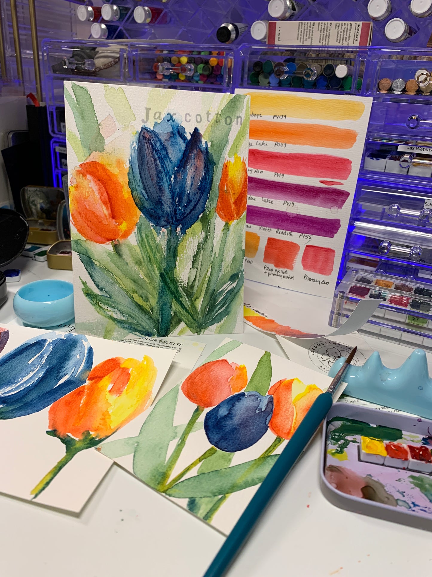 Spring Watercolor Sets