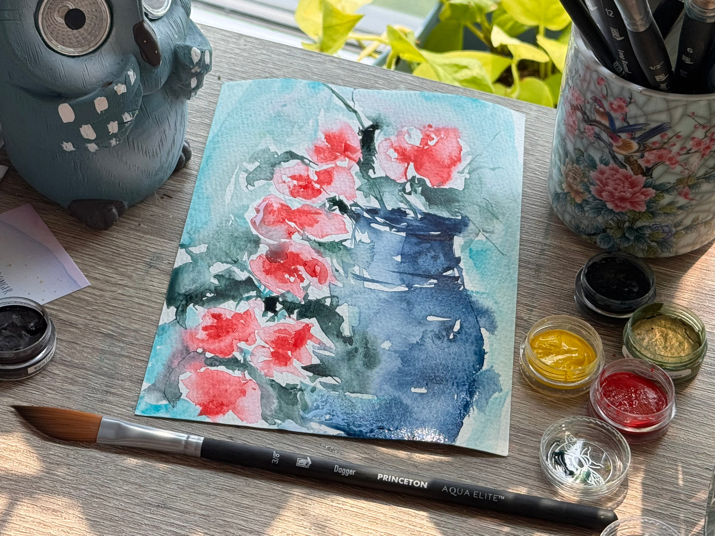 Original Art Artist Watercolor Sketches