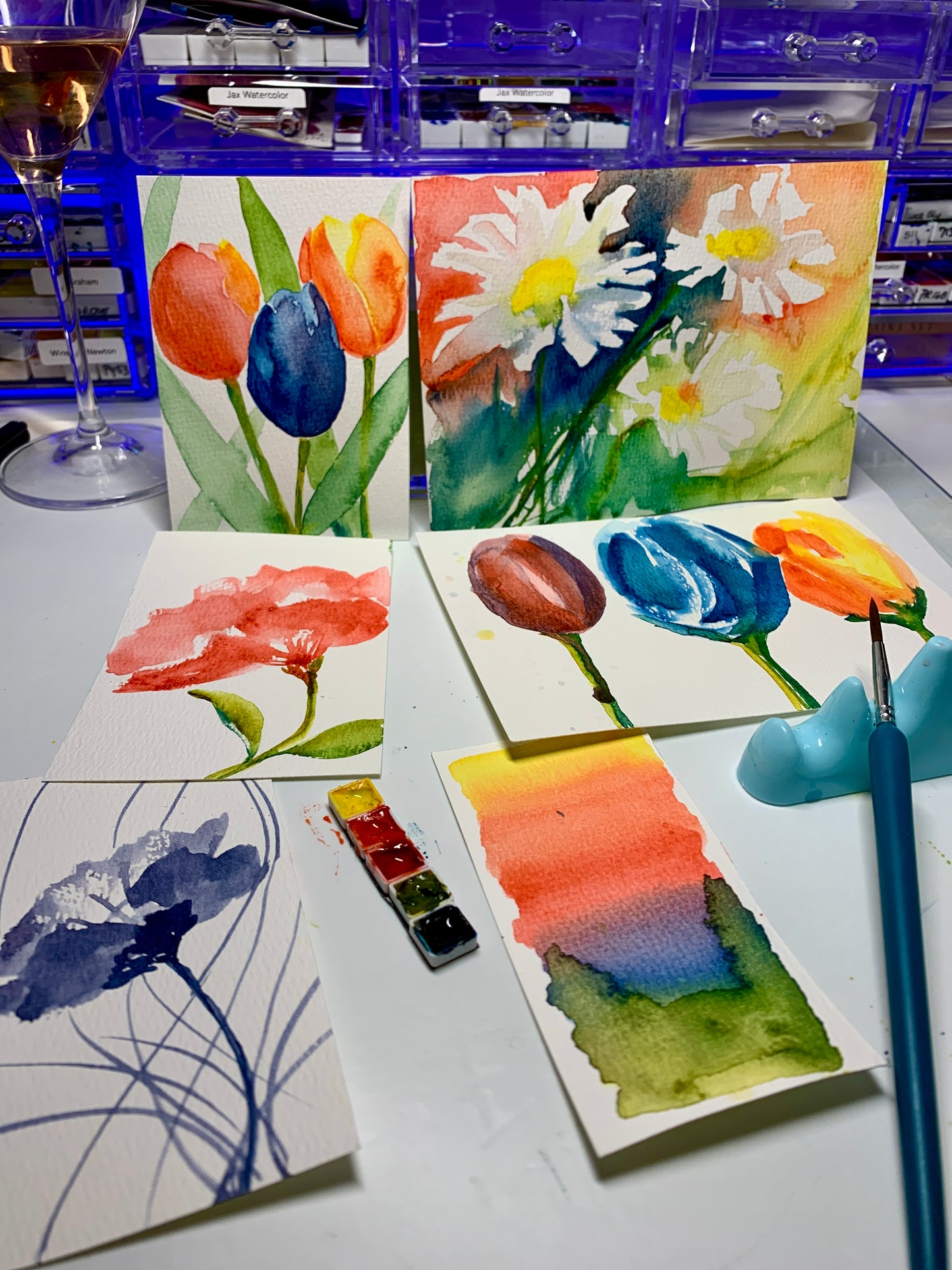 Spring Watercolor Sets