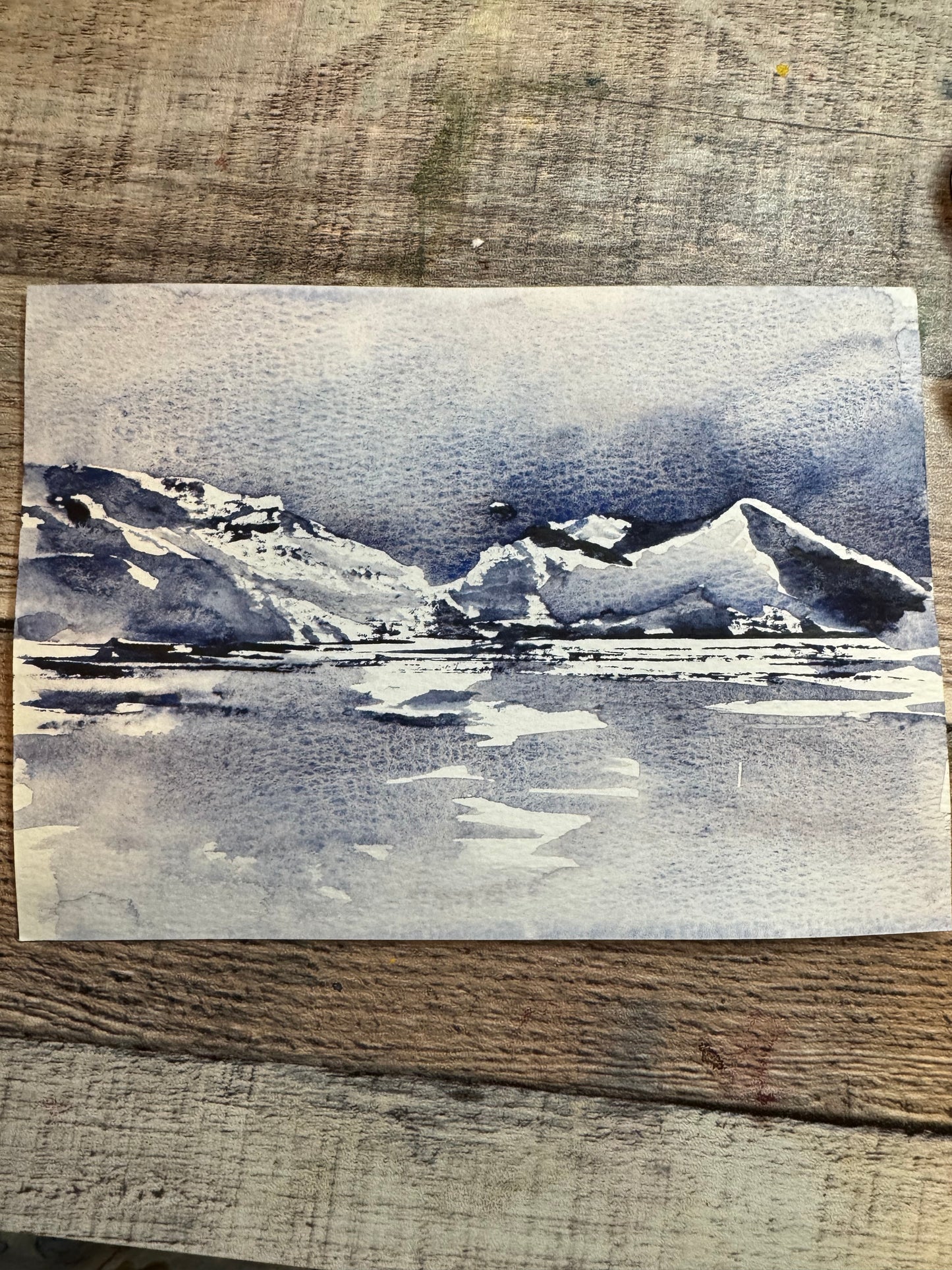 Original Artist Watercolor Sketches