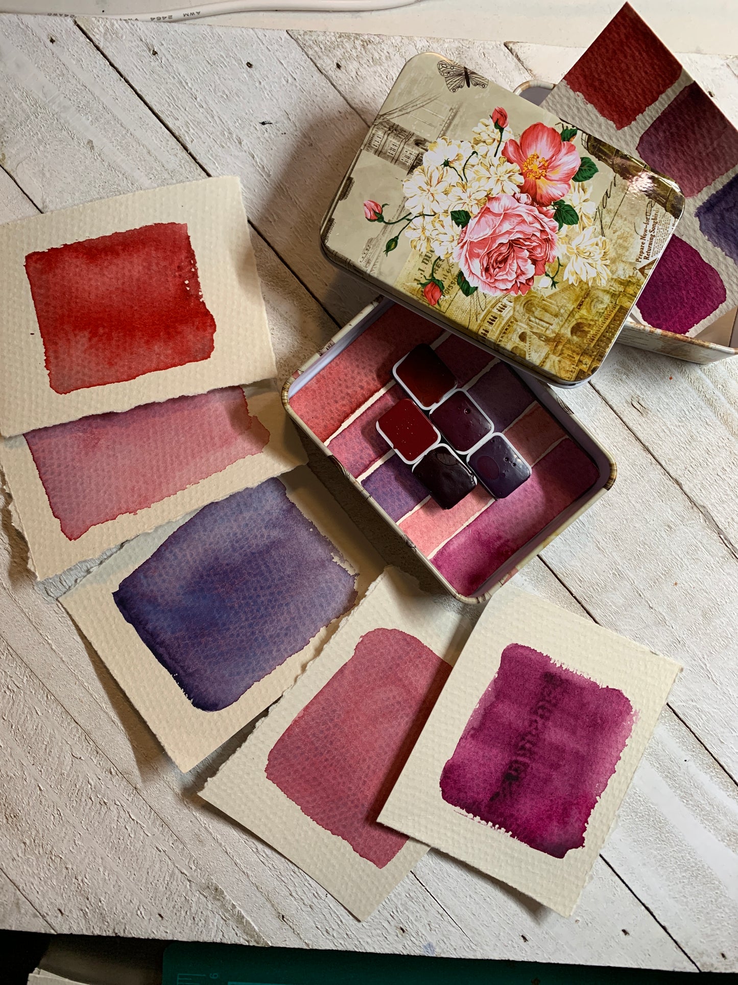 Winter Berry Limited Edition Watercolor Set