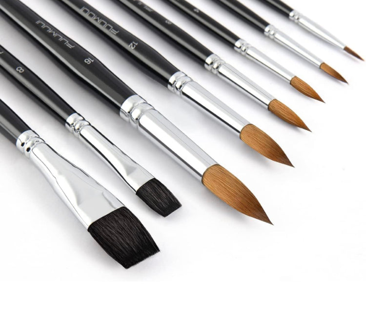 Sable Watercolor Brushes
