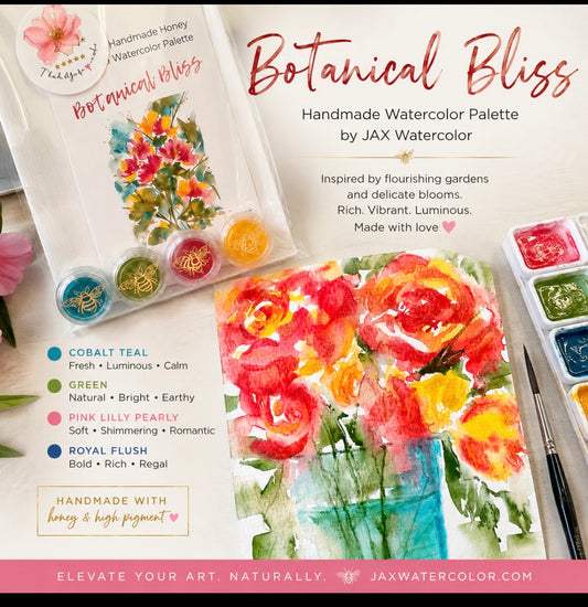 Botanical Bliss watercolour set